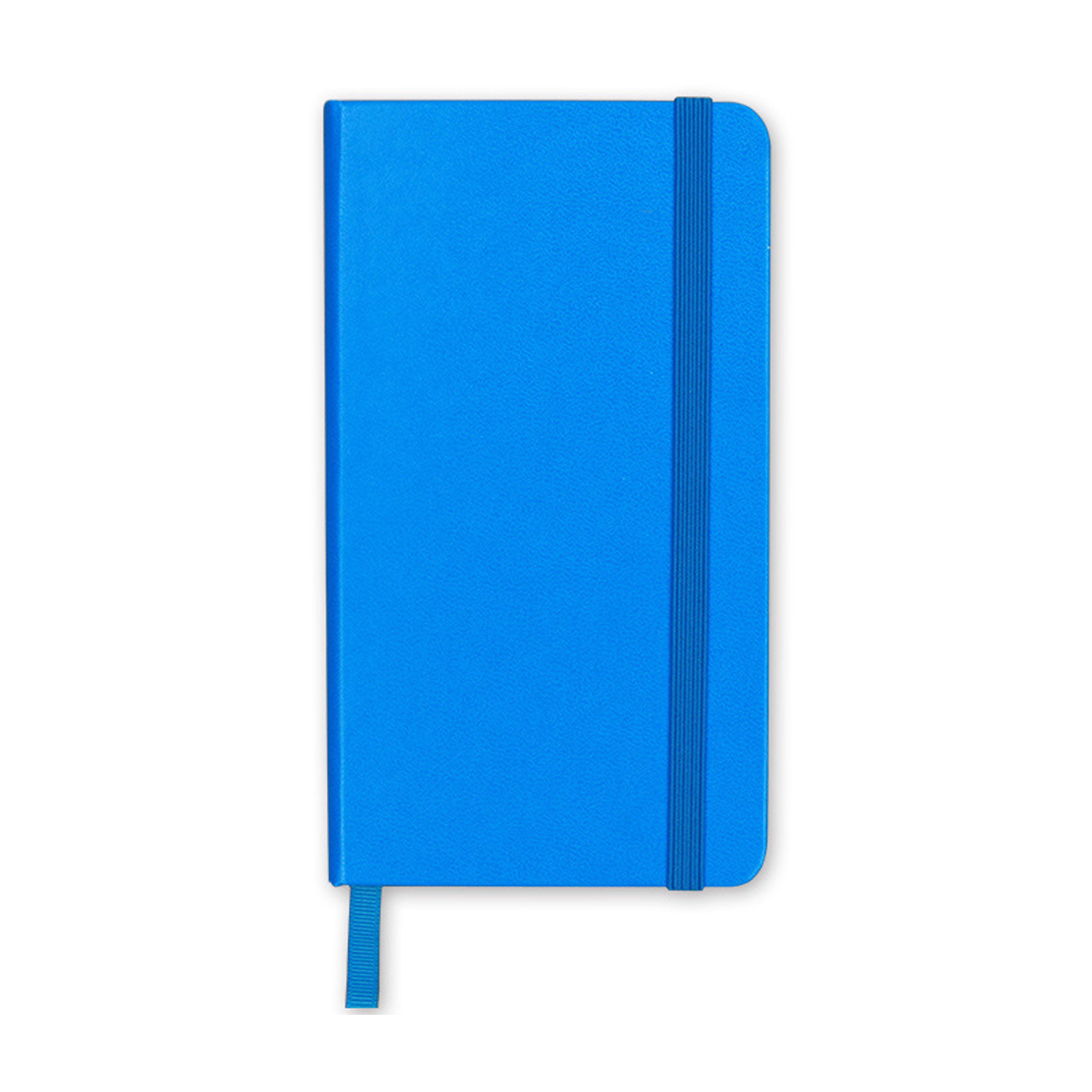 A6 PU-Coated Hardboard Notepad w/ Elastic Band 2